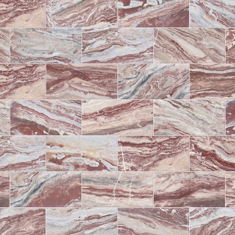 12" x 24" ARABESCATO ROSSO HONED