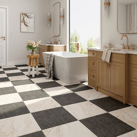 18“ x 18" CALACATTA VAGLI TUMBLED
