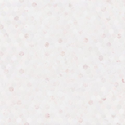 4CM HEXAGON ROSA ROSA POLISHED