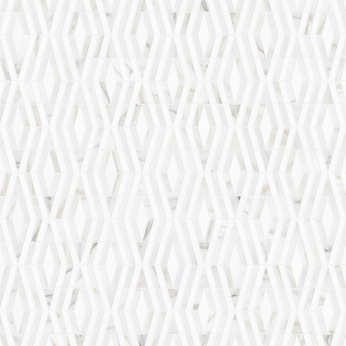 BROOK - BOUTIQUE MOSAIC | CALACATTA GOLD | WHITE THASSOS | DULCET TILE