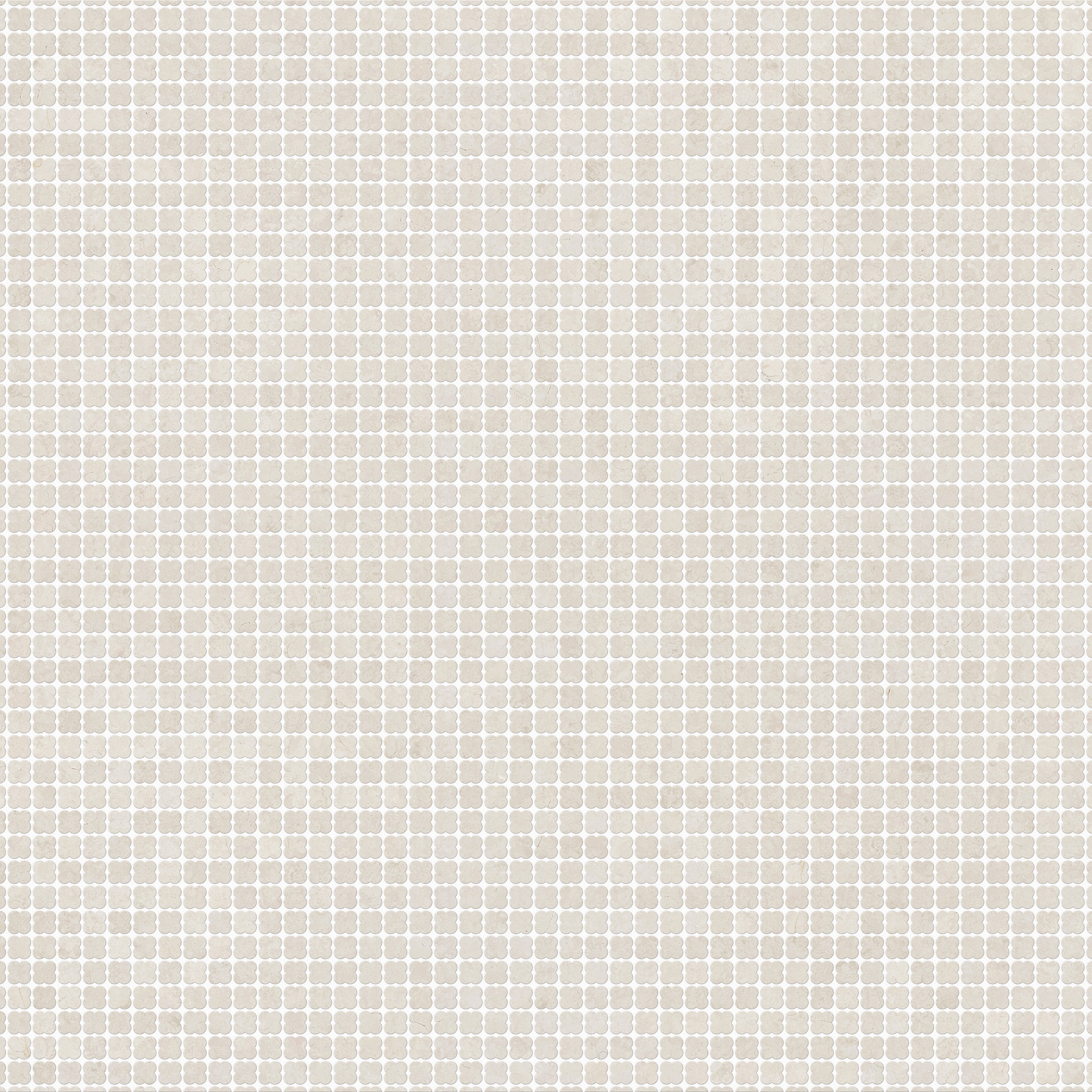 CLOVERS AGARWOOD LIMESTONE HONED - ESSENTIAL MOSAIC | DULCET TILE