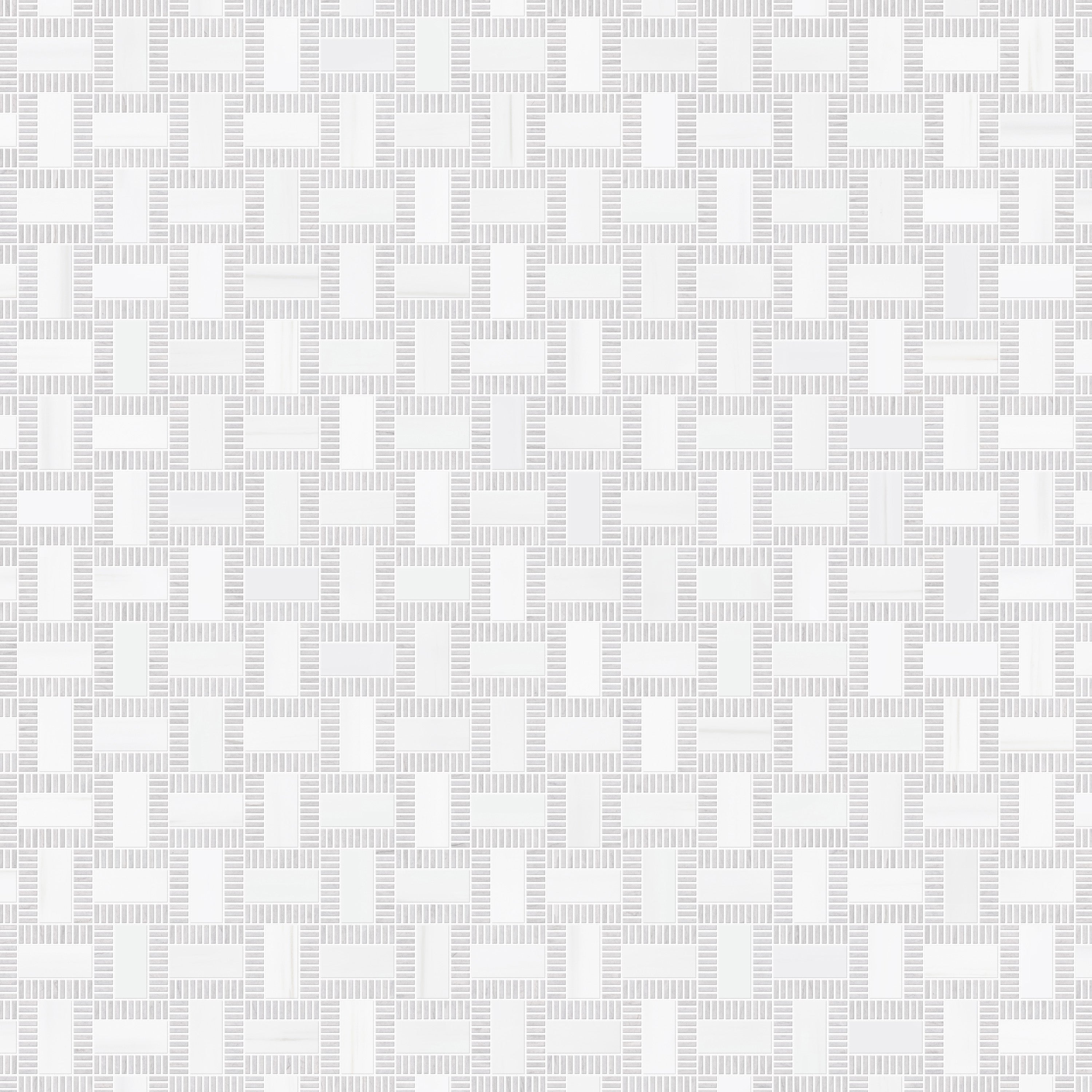 商談中「アウトレット」DAINICHI/MINGLE/ホワイト② MINGLE - BOUTIQUE MOSAIC | BIANCO DOLOMITE | LAIS GREY | DULCET TILE