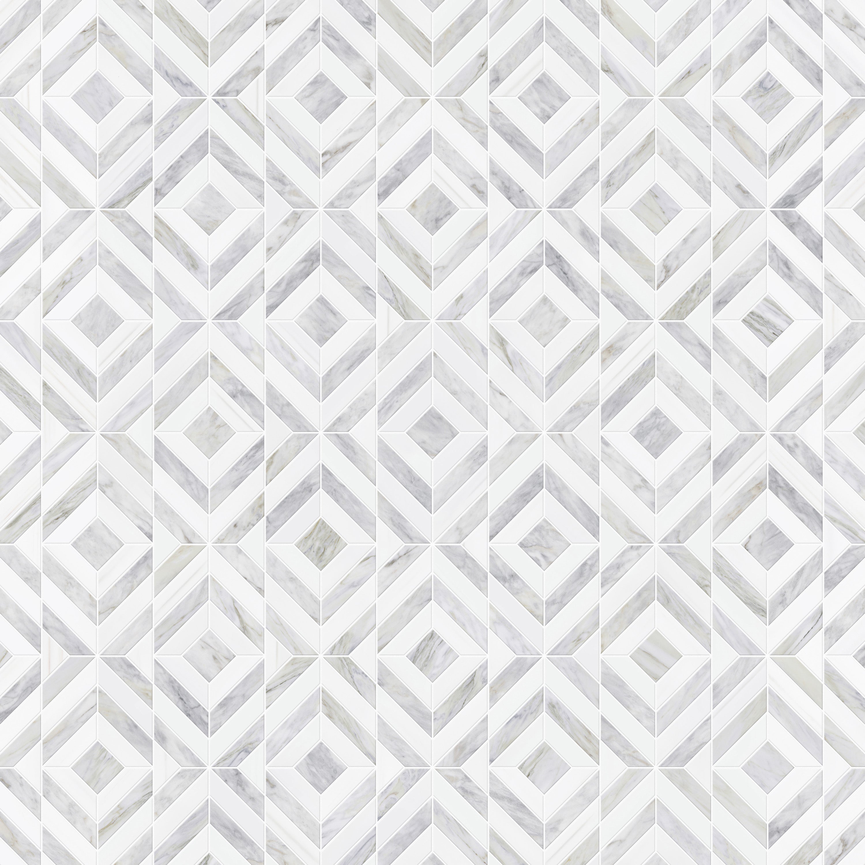 NEST - BOUTIQUE MOSAIC | CALACATTA MANHATTAN | BIANCO DOLOMITE